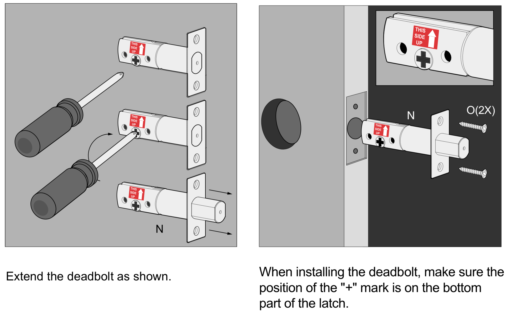 Lockly Smart Lock Deadbolt Extending the Deadbolt