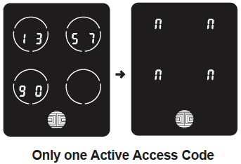Lockly Smart Home Lock One Access Code