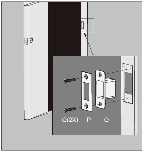 Lockly Smart Lock Door Strike